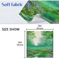 thumbnail image 7 of GZHJMY Silent Forest Napkins Reusable Washable Cloth Napkins Set of 4, Soft Comfortable Dinner Napkins for Family Weddings Holiday Party 20 X 20 Inch Washcloths, 7 of 7