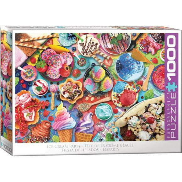EUROGRAPHICS Ice Cream Party 1000 Piece Puzzle