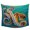 Green, variant on Octopus Coastal Tapestry for Bedroom Wall Hanging Tapestry, Brown Teal Nautical Summer Ocean Ceiling Backdrop Tapestries Poster Blanket Wall Decor for Teens Room Living Room Dorm 39" x 59"