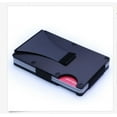 thumbnail image 2 of Creative RFID Blocking Metal Wallet Wallets Credit Card Holders Money Clip Purse, 2 of 3