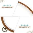 thumbnail image 5 of CIMAXIC 2Pcs Embroidery Hoops Plastic Circles Imitation Wood Cross Stitch Hoops,3.94"X3.94"X0.39", 5 of 5