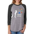 thumbnail image 1 of Tstars Womens Embrace Different Autism Awareness Autistic Spectrum Awareness Acceptance Autistic Support Shirts for Womens 3-4 Sleeve Baseball Jersey Shirt, 1 of 6