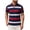 Red, variant on ZUKMRJPC Men's Striped Golf Shirts Classic 3 Buttons Collar Casual Summer Basic Tops Regular Fit Soft Comfortable Business Work Tops