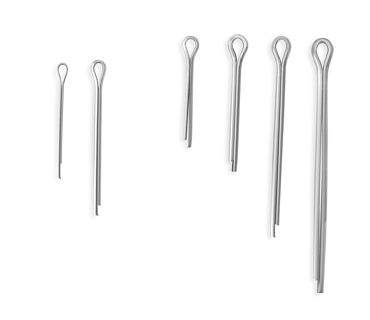 Mechanics Heavy Duty Zinc-Plating Steel Hair Pins By Katzco Workshops Small Engine Repair Power Equipment Fastening Garages Trucks For Cars 150 Pieces Cotter Pin Lawn Mowers 