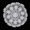 thumbnail image 2 of Handmade Crochet Cotton Pmats Doilies for Home/Coffee Shop/Wedding Table Mat Decorative Crafts (15.75inch, 19.69inch) - 40cm, 2 of 10