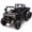 Black, variant on Funride 24V 4WD Ride on Toys with Dump Truck, 2 Seater 6-Wheel UTV Car , Dump Truck w/ Remote Control , Bluetooth Music & Storie, Black