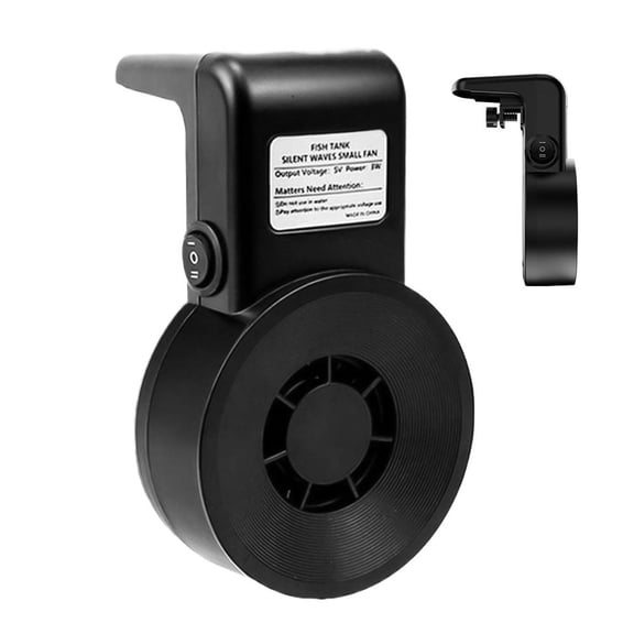 SHENERDA Aquarium Cooler Fan Water Chiller for Fish Tank Adjustable 2 Speed Modes Chilling Accessories for Freshwater and Saltwater