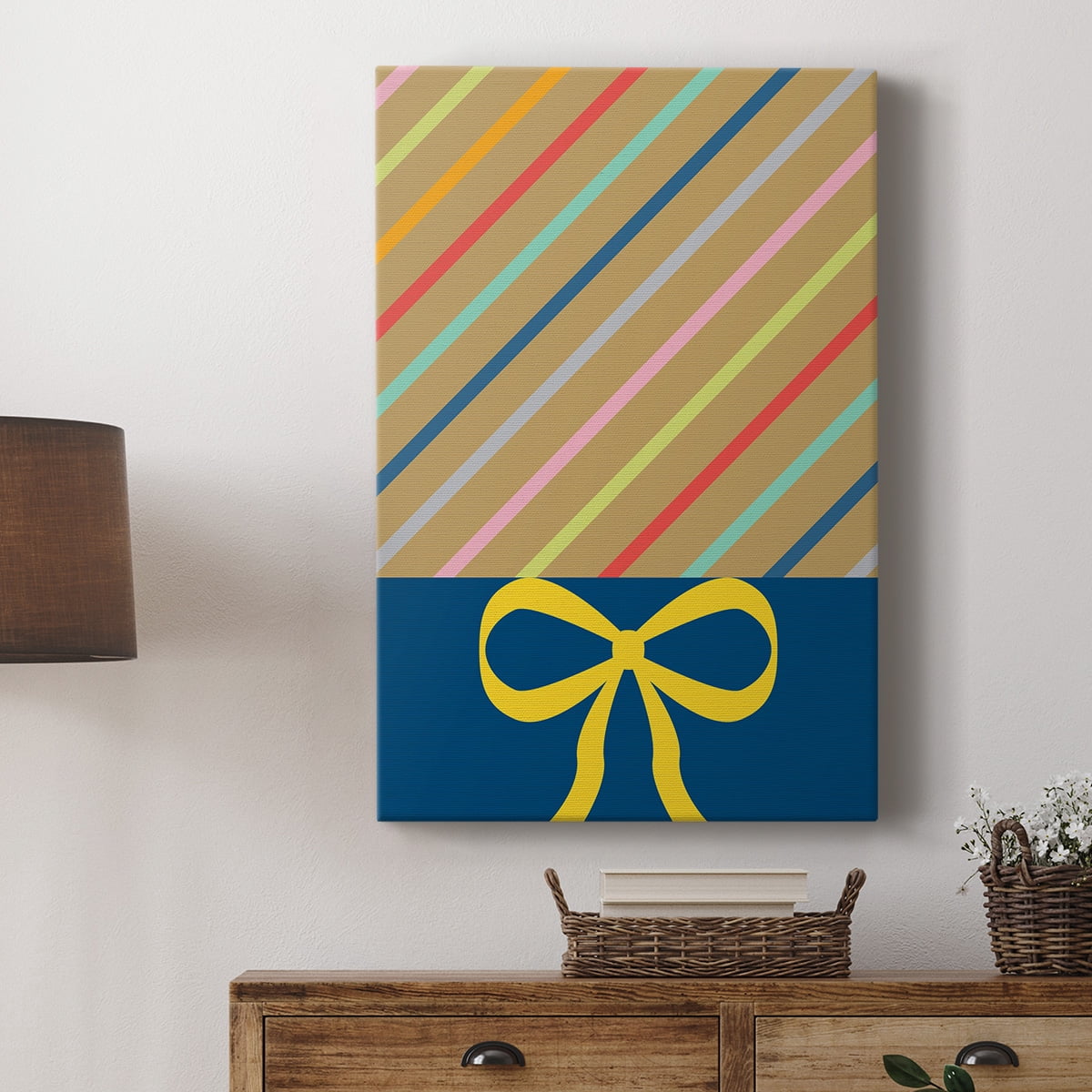 Stripes Premium Gallery Wrapped Canvas - Ready to Hang