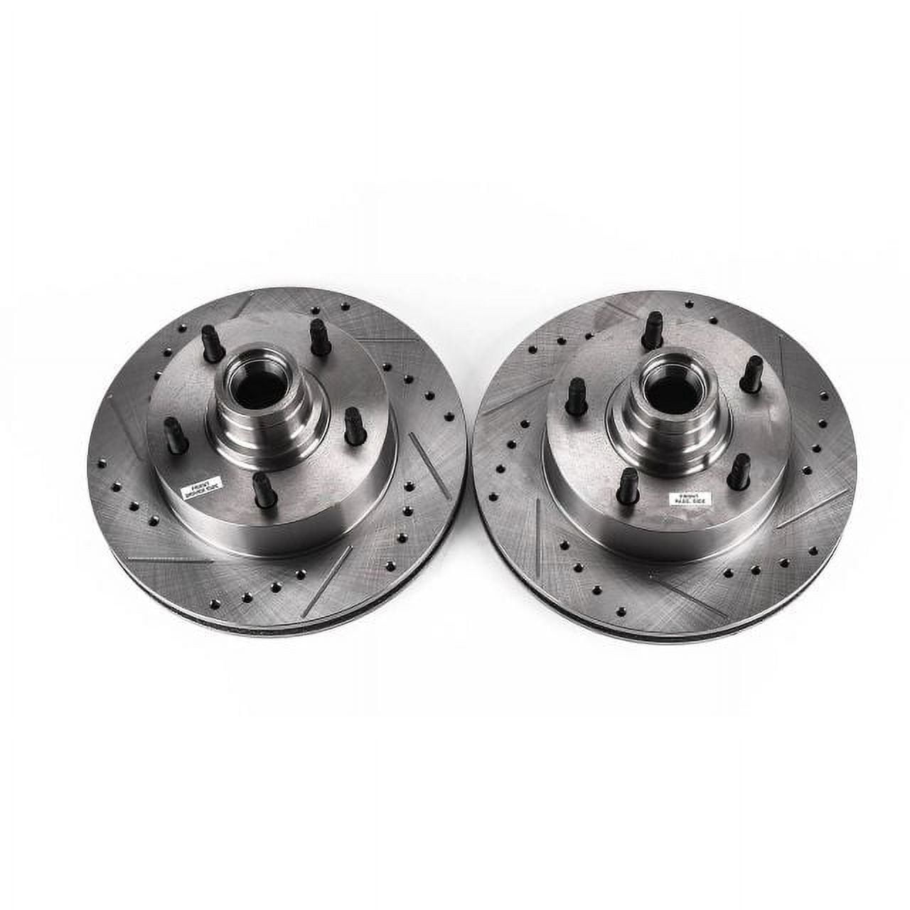 Power Stop AR8540XPR Evolution Drilled & Slotted Rotors -Front