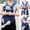 thumbnail image 4 of Large Bearing Capacity(within 4kg) Pet Carrier Bag,Adjustable Comfortable Pet backpack (Pink), 4 of 5