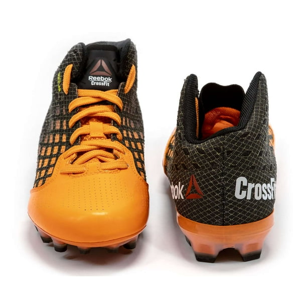 Reebok Womens R CROSSFIT STADIUM CLEAT, BLACK/ELECTRIC PEACH/WHIT