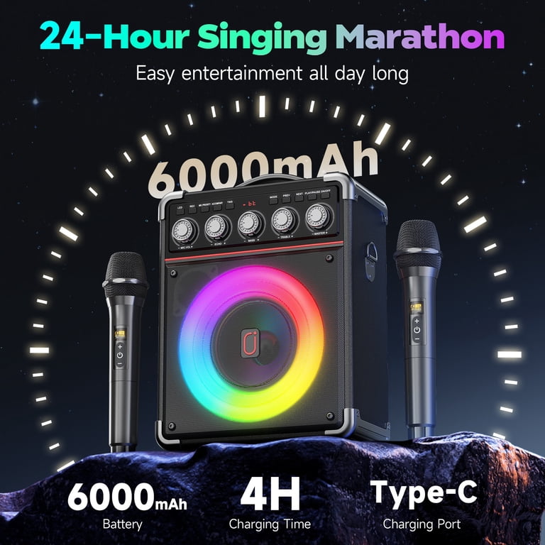 その他 Karaoke Hot Menu! LAV Series 152 JAUYXIAN Karaoke Machine TX05, Portable Bluetooth Speaker with