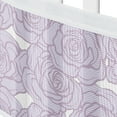 thumbnail image 3 of Sweet Jojo Designs + BreathableBaby Rose Purple Breathable Mesh Crib Liner Pad, 3 of 6
