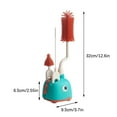 thumbnail image 4 of Bottle Cleaning Brush,Non-slip and Ergonomic Handle,Nipple Cleaning Brush,Straw Brush,Long Handle Brush Set,Bottle Cleaning Tool for Home and Travel, 4 of 5