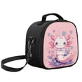 thumbnail image 5 of Yuyamidu Cute Axolotl Lunch Box Kids Multifunctional Insulated Lunch Bag Lightweight Thermal Picnic Cool Bags for School Picnic Travel Hiking Camping, 5 of 6