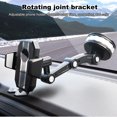thumbnail image 4 of Visland Car Phone Holder Mount One-Button Pop-up Phone Kickstand Strong Suction Cell Phone Car Mount Universal Dashboard Windshield Window Phone Stand, 4 of 7