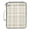 Beige and White Plaid, variant on Haosy Accordion File Organizer Zipper Binder 500 Sheet 6-Tab Expanding File Folder Multi-Pocket 1.2 Inch 3 Ring Beige and White Plaid