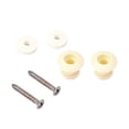 thumbnail image 2 of 2 Pieces Cream ABS  Strap Lock for Acoustic Electric Guitar, 2 of 8
