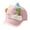 Red, variant on Kids Summer Mesh Baseball Cap with Excavator Embroidery Lightweight Adjustable Sun Hat for Outdoor Sports and Beach Play