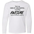 thumbnail image 3 of Inktastic Yeah My Great Grandma Is Pretty Awesome Long Sleeve Youth T-Shirt, 3 of 5