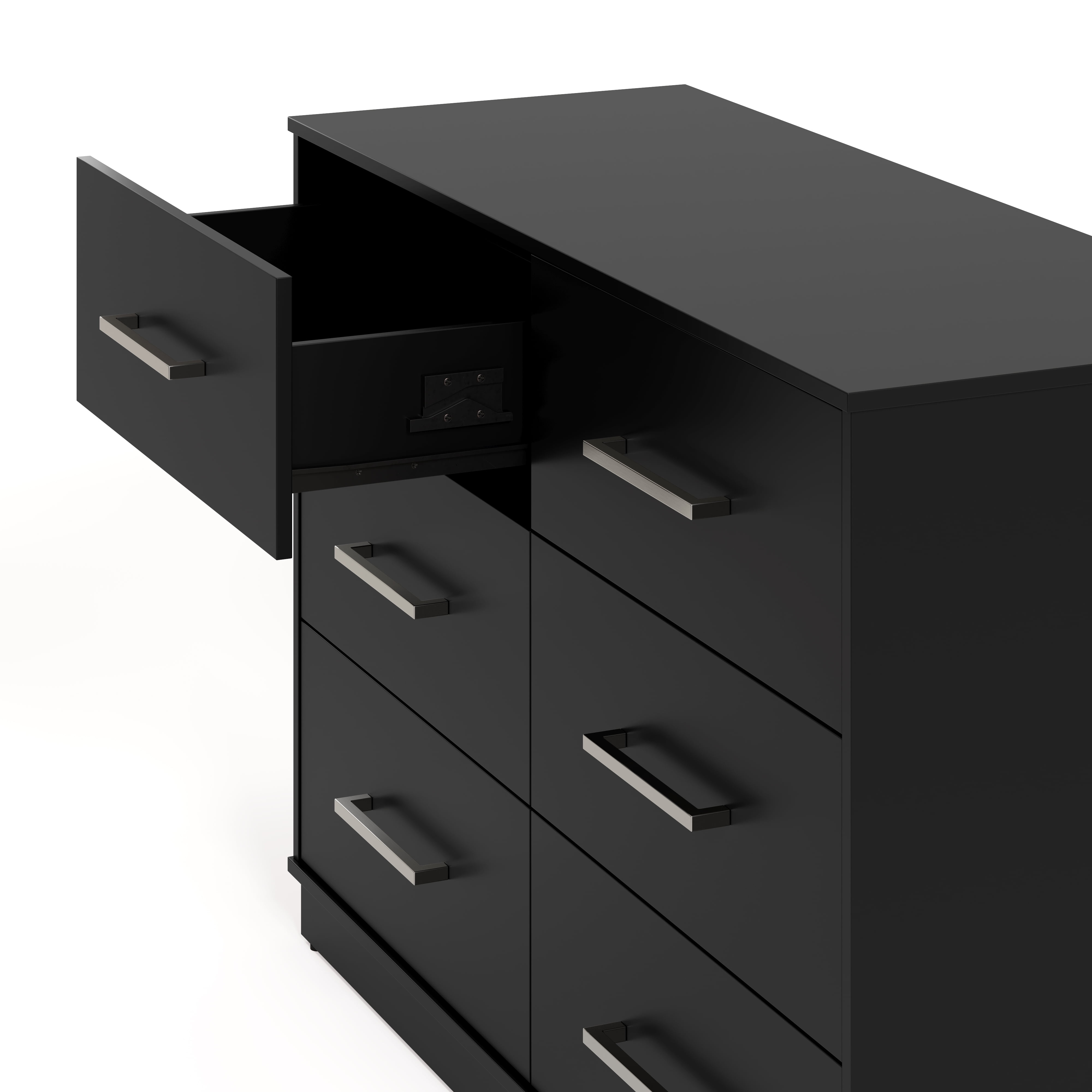 Graco Essentials 6 Drawer Nursery Double Dresser, Black