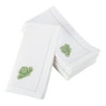 thumbnail image 2 of Embroidered Cabbage Hemstitched Cotton Napkin (Set of 6), 2 of 3