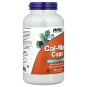 NOW Supplements, Cal-Mag with Zinc, Copper, Manganese and Vitamin D, 240 Capsules