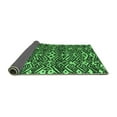 thumbnail image 2 of Ahgly Company Indoor Square Abstract Emerald Green Modern Area Rugs, 7' Square, 2 of 4