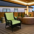 thumbnail image 2 of Aoodor 23" x 26" Patio Deep Seat Cushion Set, Water Resistant & Fade Resistant Outdoor Furniture Cushions with Adjustable Straps for Patio, Deck, Garden, 2 of 8