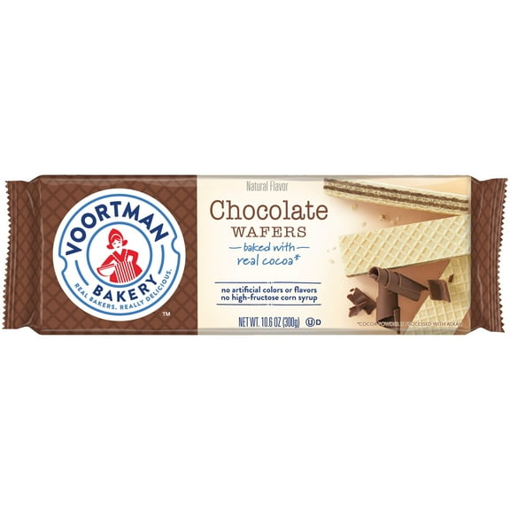 VOORTMAN Chocolate Wafer Cookies 10.6 oz