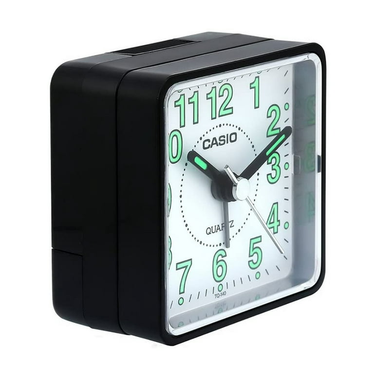 Casio Traveller's cicalino Suono Nero Sveglia Tq140-1b