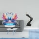 thumbnail image 2 of Escultura de cisne, estatua de cisne, figura de cisne, escalador de libros, estatua de escalera, pensador abstracto, adorno de resina, acrílico, acaba, 2 of 8