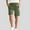 Army Green, variant on POROPL Women Shorts Under $10 Summer High Waist Elastic Waist Shorts with Pockets