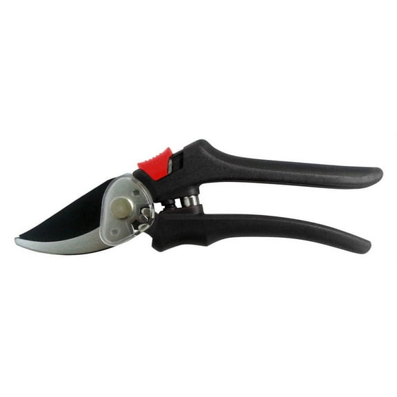 Centurion Oudoor Small Garden Hand Gear Bypass Pruner, Black, 8"
