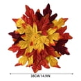 thumbnail image 3 of Kbndieu Fall Placemats Autumn Harvest Maple Leaf Placemats Thanksgiving Table Place Mats Decorations for Home Kitchen Dining Table Holiday Party Decor, 3 of 7
