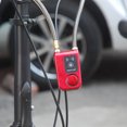 thumbnail image 4 of Candado para motocicleta de acero trenzado 15.7 pulgadas antirrobo con alarma XianweiShao, 4 of 5