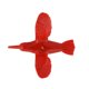 thumbnail image 1 of Acrílico De Cristal en apariencia De Pájaro Que Cuelga La Decoración Del Ornamento 18x13cm rojo Macarena Decoraciones para colgar en el techo, 1 of 8