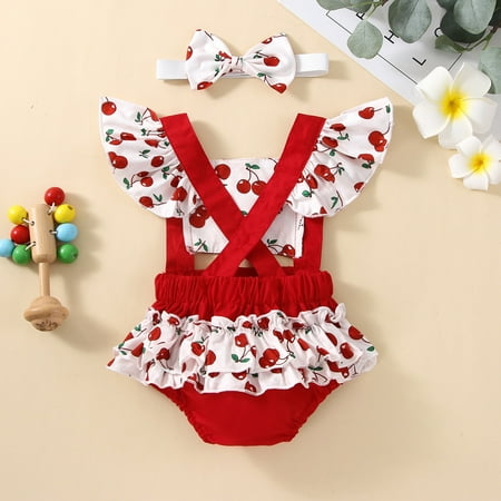 

Aayomet Baby Girl Clothes Oversized Crewneck Sweatshirts for Baby Girls Boys Graphic Puff Long Sleeve Romper Jumpsuit Fall Winter Clothes Red 9-12 Months