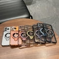 thumbnail image 6 of Allytechgroup Glitter Bling Case for Apple iPhone 17 with Butterfly Lanyard, Diamond Rotating Ring Kickstand Shockproof Anti-Scratch Phone Cover Case for iPhone 17 Women, Purple, 6 of 9