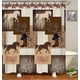 thumbnail image 3 of Juego de 4 cortinas de ducha occidentales, diseño de vaquero de rodeo, estrella de Texas, bandera vintage de Texas, flor azul, estilo rústico, decoración de baño, cortina de ducha de tela, 3 of 7