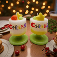 thumbnail image 5 of Cheers Scented Candles, Set of 2, Multicolor Soy Wax Sculpted Candles for Celebrations and Gifts, 4-Hour Burn Time, 5 of 10