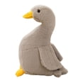 thumbnail image 4 of 2 piezas de peluche de pato para bebé, suave, regalo de cumpleaños 30cm Gris 30cm Amarillo, 4 of 9