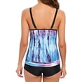 thumbnail image 5 of Haivin Tankini for Women, Printed with Spaghetti Straps and Wide Straps, Two-Piece Swimwear for Beach and Pool, 5 of 5