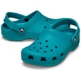thumbnail image 4 of Crocs Clásicos Unisex para Niños Color Turbo Teal Talla 5 Mediana, 4 of 6
