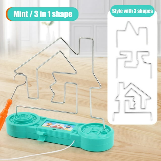 Kit de juego de laberinto eléctrico, kit de juego de laberinto eléctrico, juguetes de experimentos científicos, juego de laberinto de circuitos elaborado por expertos