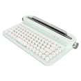 thumbnail image 3 of Typewriter Keyboard, 86 Keys Compact Retro BT 5.0 Keyboard, with Phone Tablet Integrated Stand, Compatible with , , IOS, 3 of 8