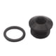 thumbnail image 1 of Adaptador De Enchufe Hexagonal ORB 8-AN - Negro (aleación De Aluminio), 1 of 9