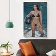 thumbnail image 4 of Poster Kim Kardashian Art Movie Stills Home Decor Poster Wall Art Hanging Picture Print Bedroom Decorative Painting Posters Room Aesthetic 12x18inch(30x45cm), 4 of 6