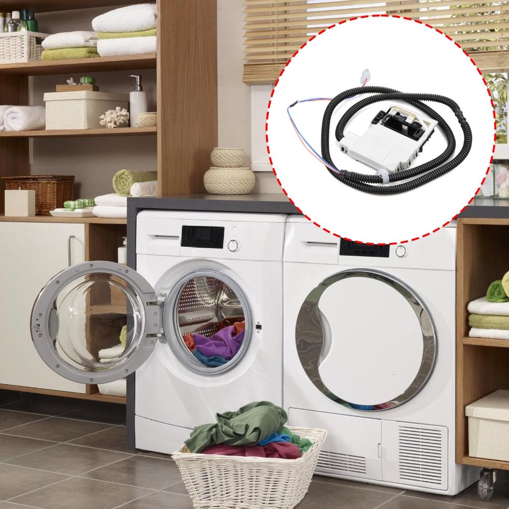 Childproof Washing Machine Addition Cover With Heightened Edges And Strong Clear Panel For Dry Platforms