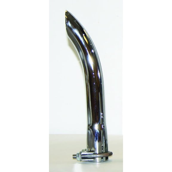 AP Products CTD-2000 US Gear Chrome Exhaust Turndown - 2" x 10"